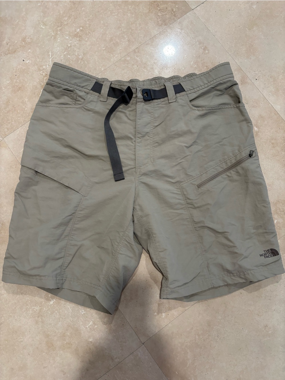 The North Face Men's Tan Lightweight Outdoor Shorts -XL